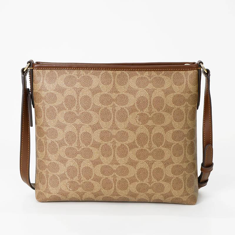 COACH（コーチ） ショルダーバッグ シグネチャー ファイルバッグ