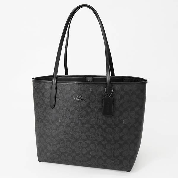 COACH（コーチ） トートバッグ シグネチャー キャンバス シティ トート