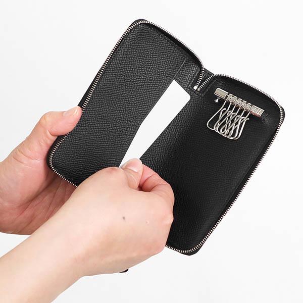 dunhill（ダンヒル） キーケース メンズ ラウンドファスナー レザー