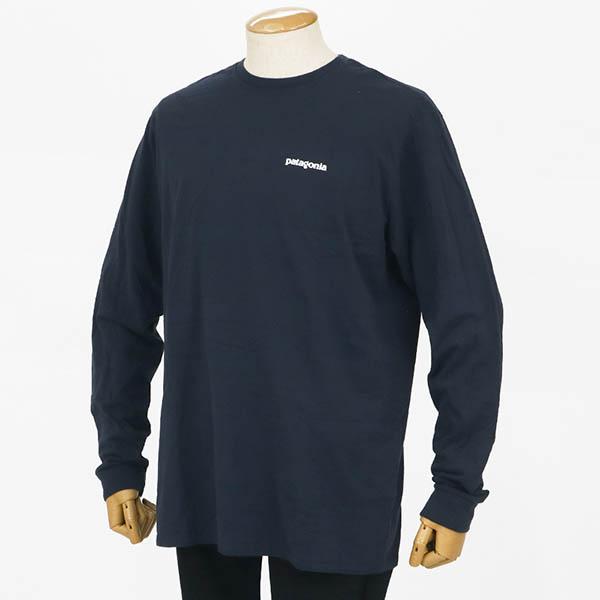 patagonia（パタゴニア） 長袖 Tシャツ メンズ ロングスリーブ P-6ロゴ