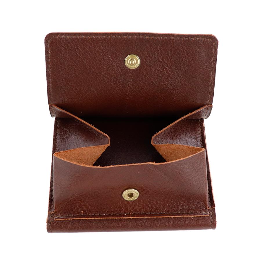 IL BISONTE（イルビゾンテ） 財布 三つ折り レザー 本革 ダーク