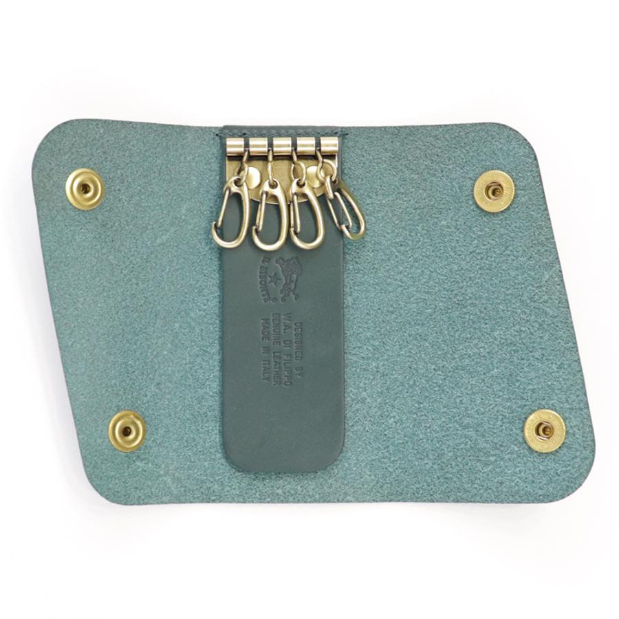 IL BISONTE（イルビゾンテ） キーケース 4連 ヴェルデ グリーン 緑