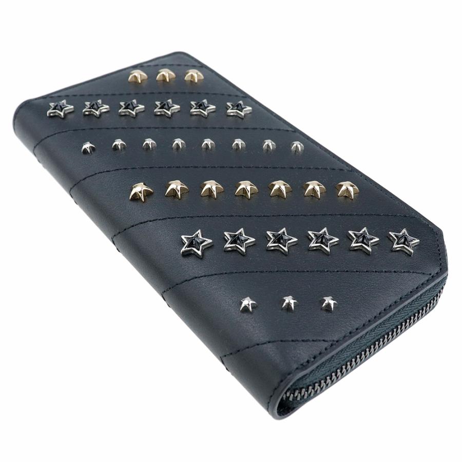JIMMY CHOO（ジミーチュウ） 財布 ラウンドファスナー 長財布 CARNABY