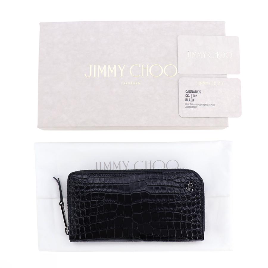 JIMMY CHOO（ジミーチュウ） 財布 長財布 ラウンドファスナー スタッズ