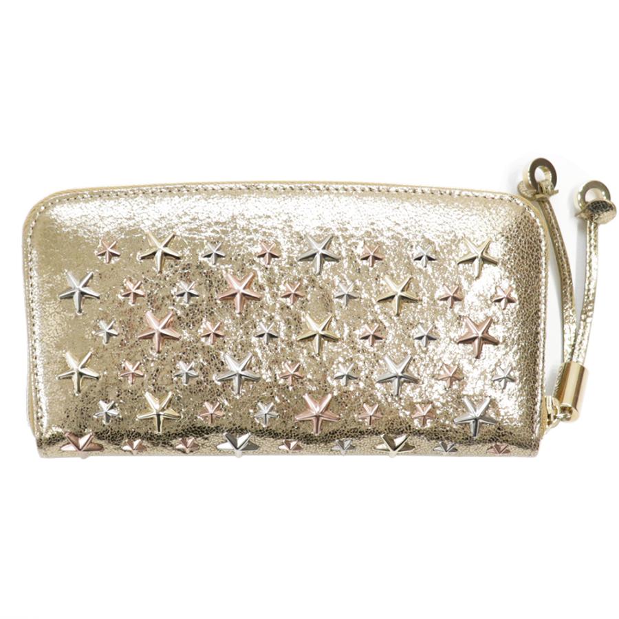 JIMMY CHOO（ジミーチュウ） 財布 長財布 ラウンドファスナー レザー
