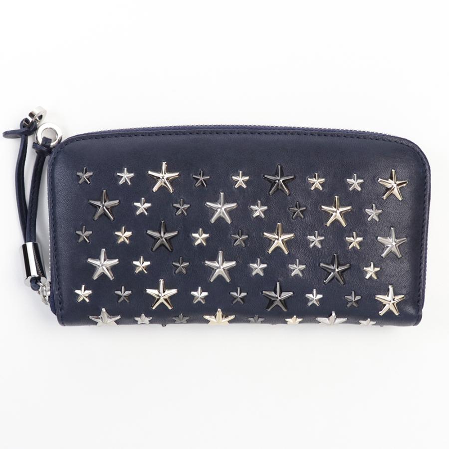 JIMMY CHOO（ジミーチュウ） 財布 長財布 ラウンドファスナー レザー