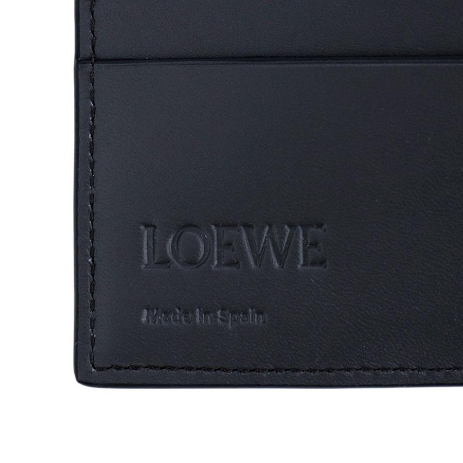 LOEWE（ロエベ） 財布 二つ折り C510302X16 ブラック パズル バイ