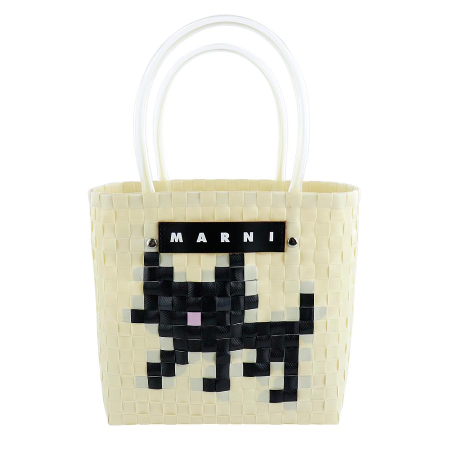 MARNI（マルニ） バッグ アニマルバスケット ブラックキャット