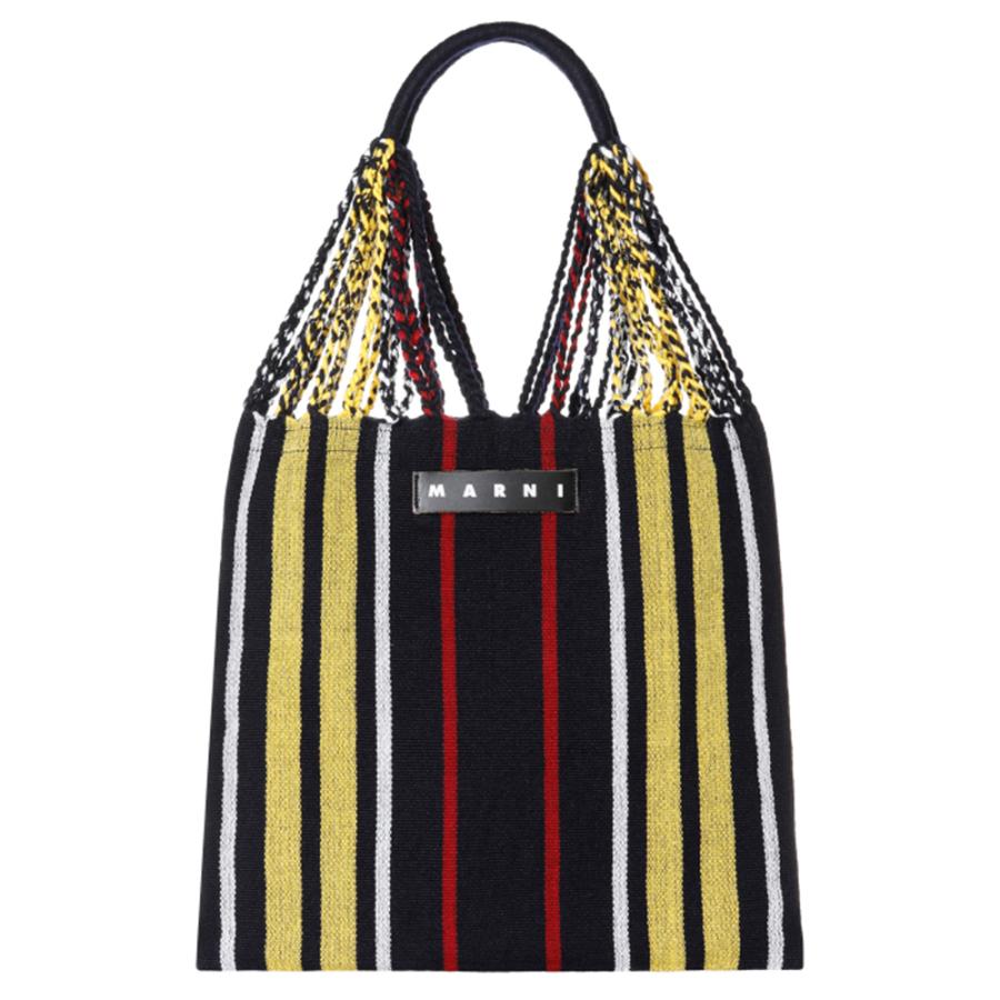 MARNI（マルニ） マルニフラワーカフェ ハンモックバッグ ストライプ