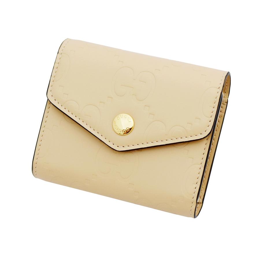 GUCCI（グッチ） 財布 三つ折り財布 レディース メンズ GGレザー