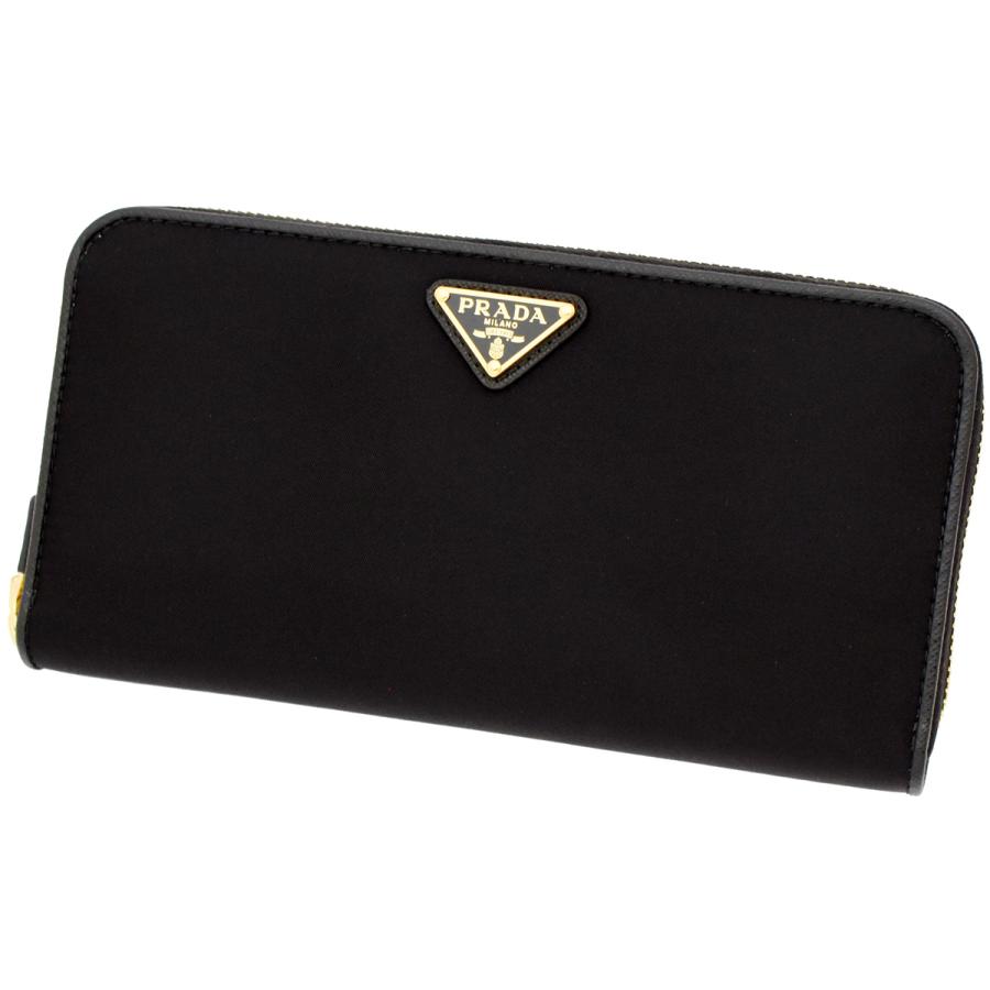 PRADA（プラダ） プラダ財布 ラウンドファスナー長財布 レディ−ス