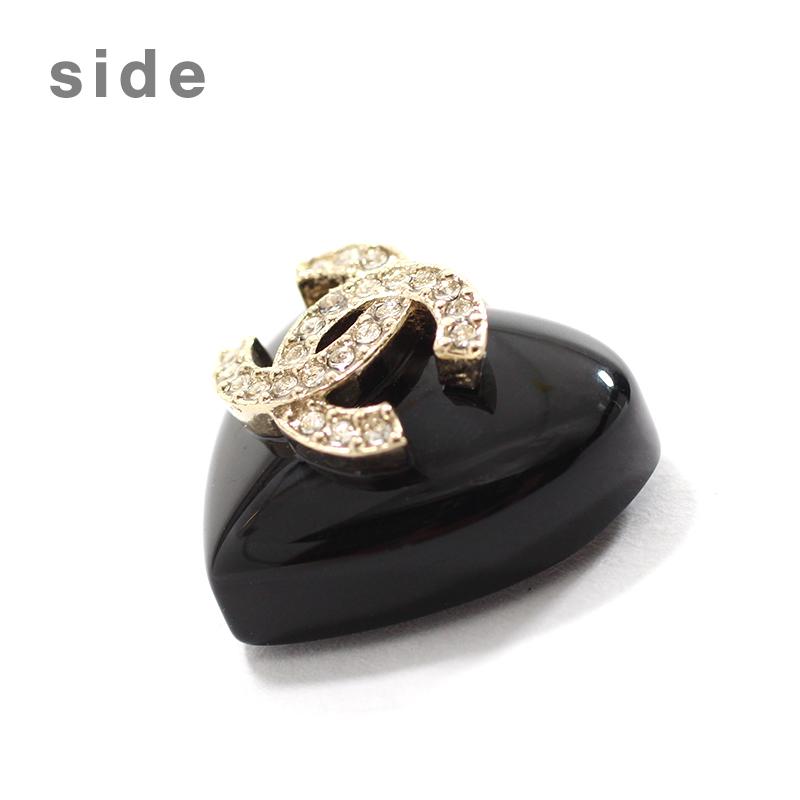 CHANEL（シャネル） ピアス CCマーク メタル レジン ストラス ライン