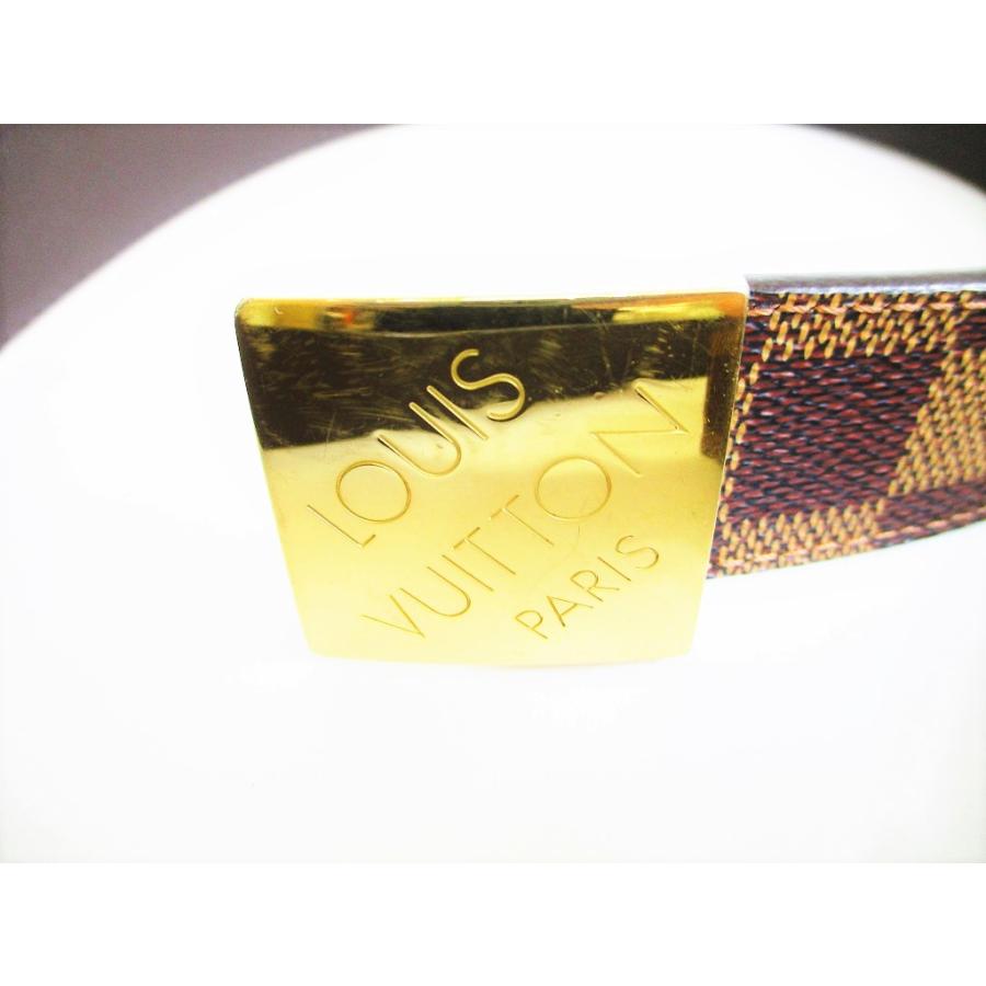ルイヴィトン LOUIS VUITTON ダミエ サンチュール キャレ ベルト