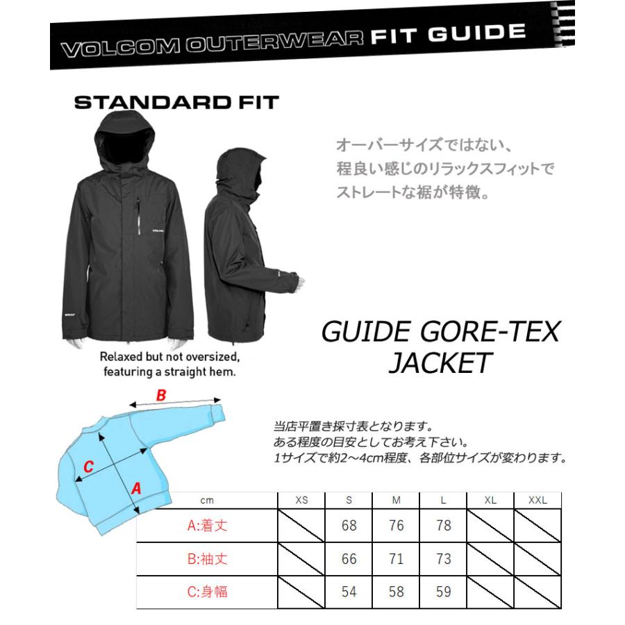 VOLCOM（ボルコム） 23-24 VOLCOM/ボルコム GUIDE GORE-TEX jacket