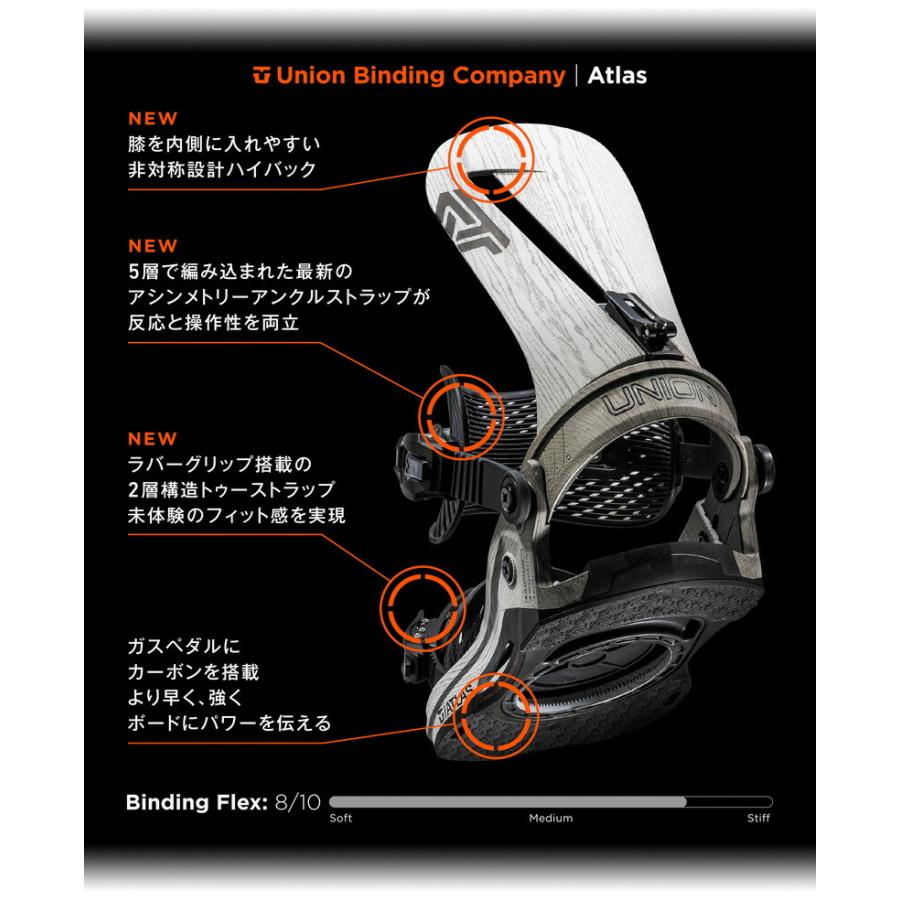 UNION BINDING 24-25 UNION/ユニオン ATLAS アトラス メンズ