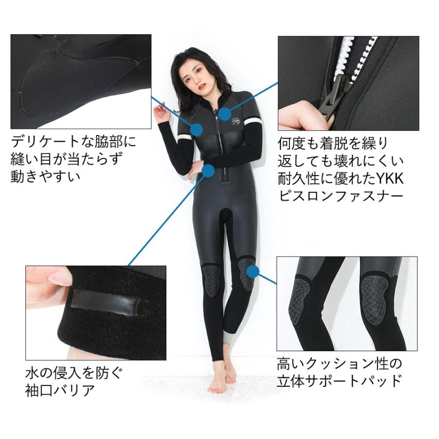 FELLOW 【特価】FELLOW ウェットスーツ フルスーツ フロントジップ