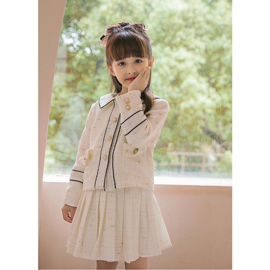 入学式 女の子 服 子供スーツ 卒園式 入園式 長袖 結婚式 フォーマル