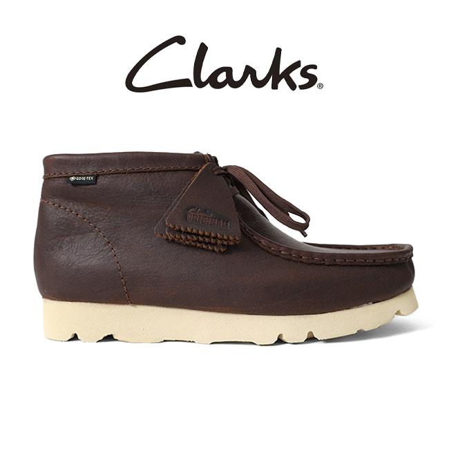 CLARKS クラークス Wallabee BT GTX レザー ワラビーブーツ ゴアテック