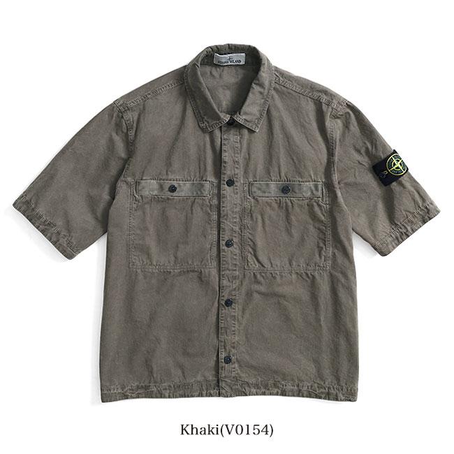 STONE ISLAND ストーンアイランド ブラッシュ加工 コットンキャンバス