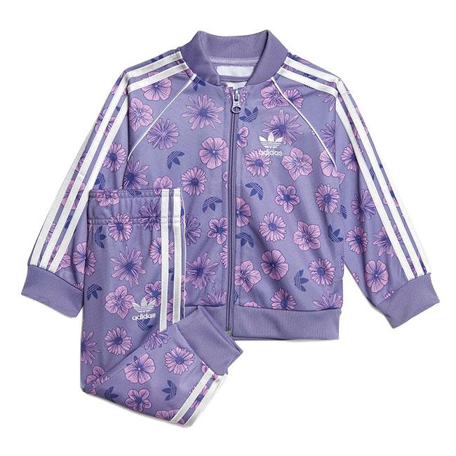 adidas アディダスオリジナルス 花柄 スーパースター トラックトップ