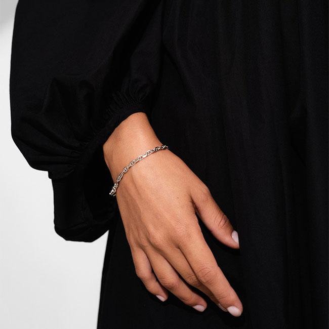 TOMWOOD トムウッド シルバー チェーンブレスレット Cable Bracelet