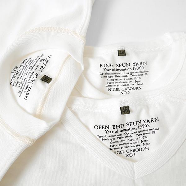 NIGEL CABOURN（ナイジェルケーボン） 3-PACK GYM TEES 3枚 パックT