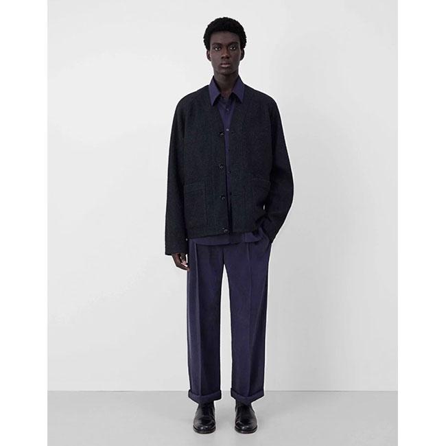 TIME SALE] LEMAIRE ルメール アルパカウール ノーカラージャケット