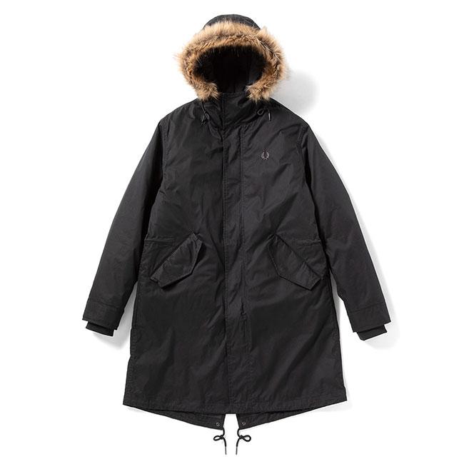 FRED PERRY フレッドペリー ミリタリー ジップインライナー フィッシュ