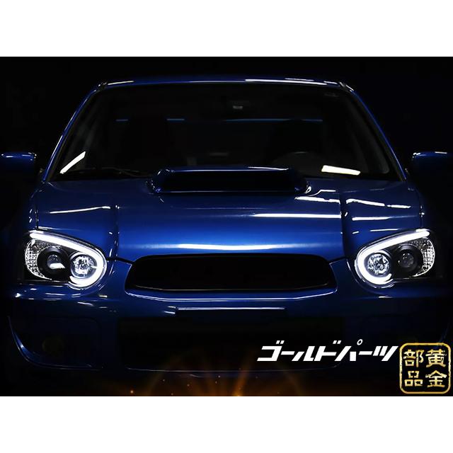 インプレッサ【正規品】スバル GD系 中期 涙目 WRX STI ファイバー