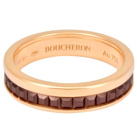 BOUCHERON（ブシュロン） キャトル クラシック リング ハーフ K18PG