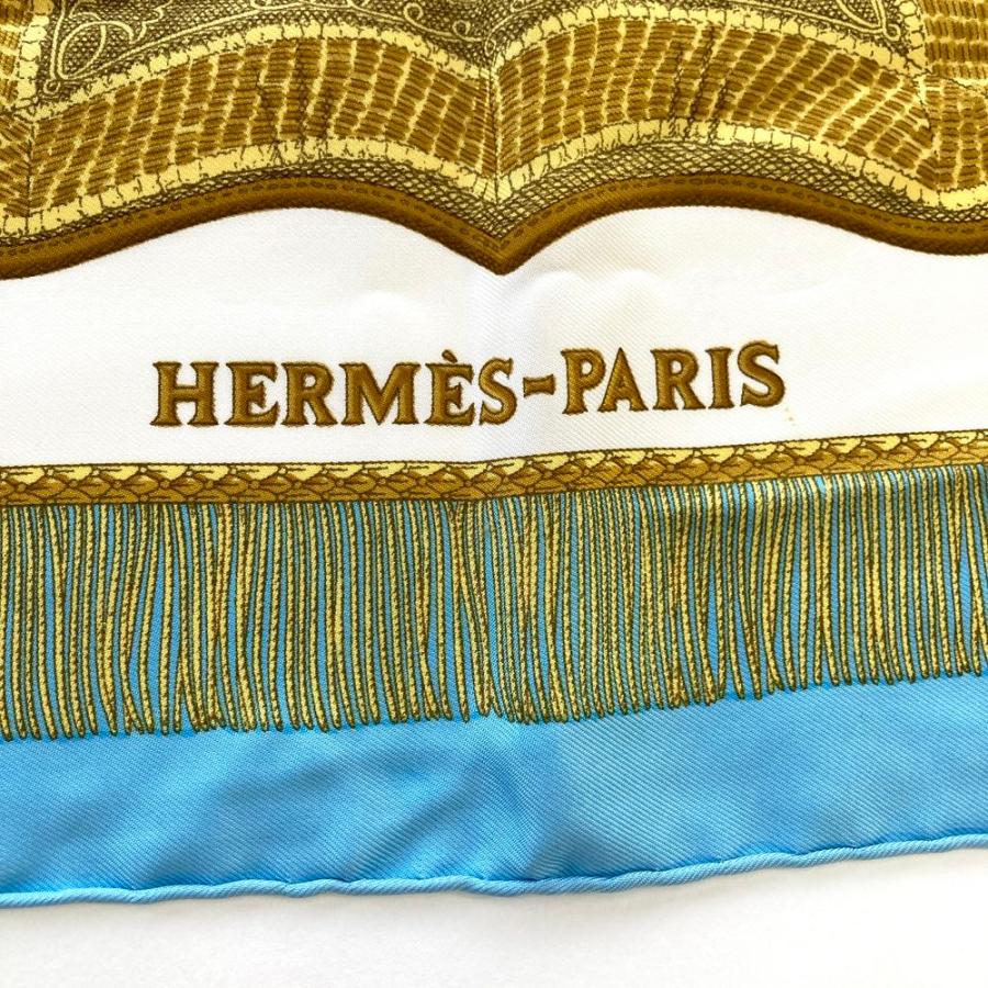 HERMES（エルメス） カレ90 POSTE ET CAVALERIE サーベル飾り袋