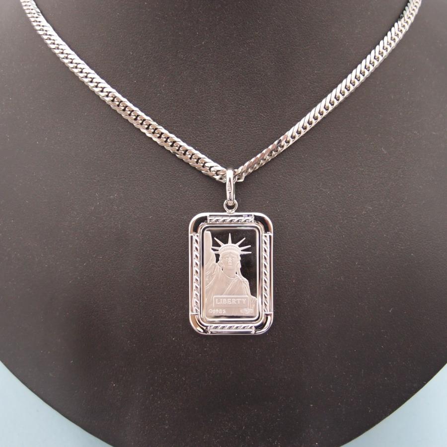 プラチナ10gペンダントトップ CREDIT SUISSE製10gインゴット プレス枠