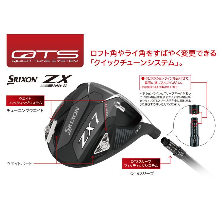 ZX（スリクソン） ダンロップ スリクソン ZX5 Mk II/ZX5 II LS/ZX7