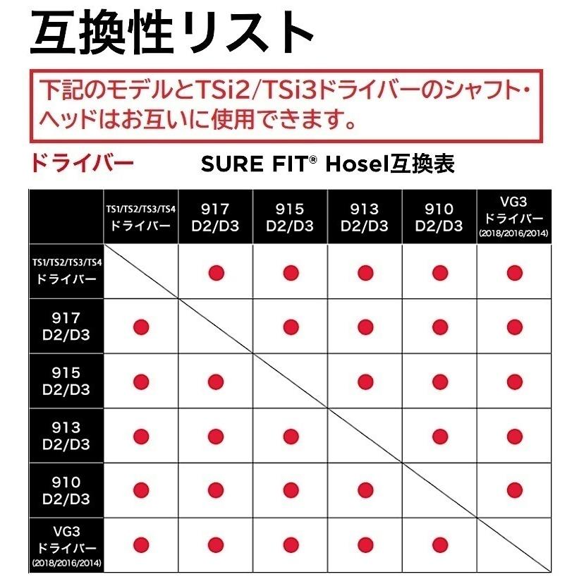 Titleist（タイトリスト） TSi ドライバー用 スリーブ付シャフト単品