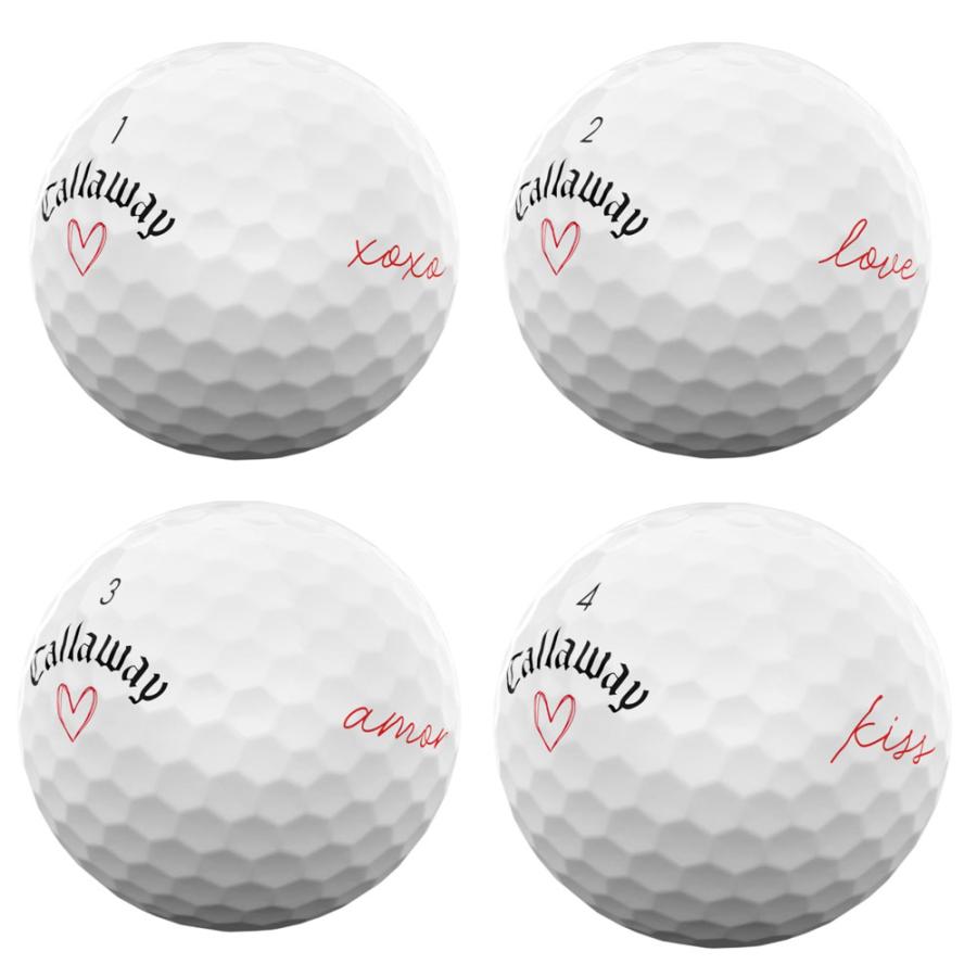 Callaway（キャロウェイ） ゴルフボール SUPERSOFT 25 LOVE ボール 1