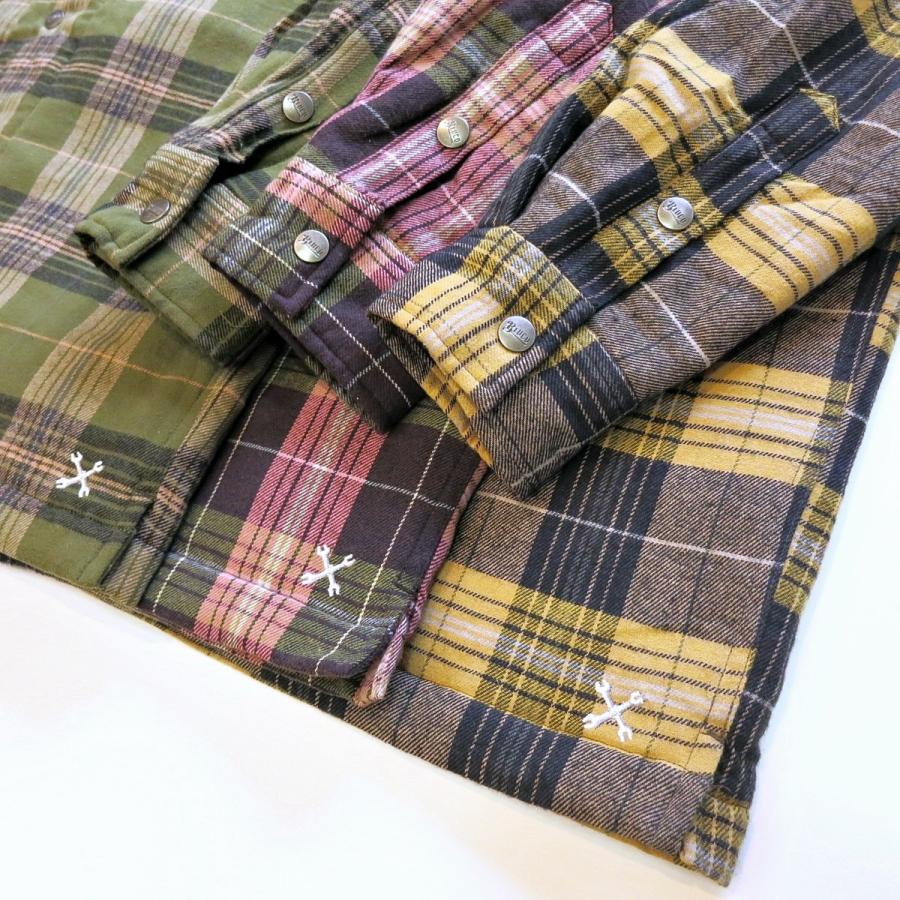 BLUCO（ブルコ） 30%OFF!! OL-046-020 QUILTING SHIRTS キルティング