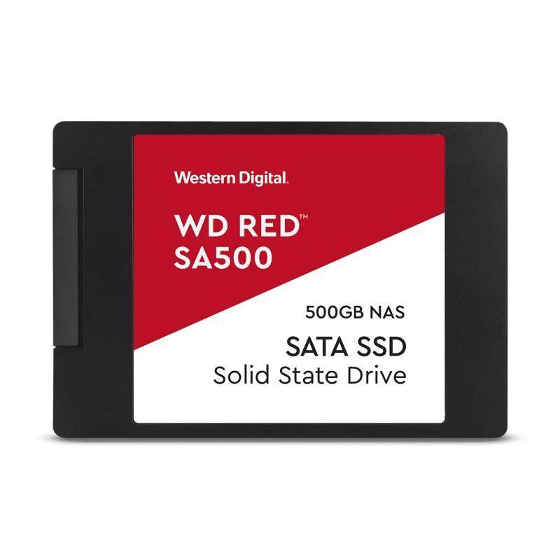 Western Digital WDS500G1R0A 500GB 2.5インチ SSD WD Red SA500 NAS
