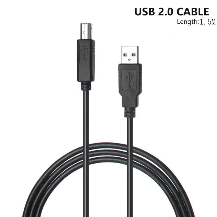 DJコントローラーUSBケーブルUSB 2.0コード Pioneer DJ DDJSB3、DDJ