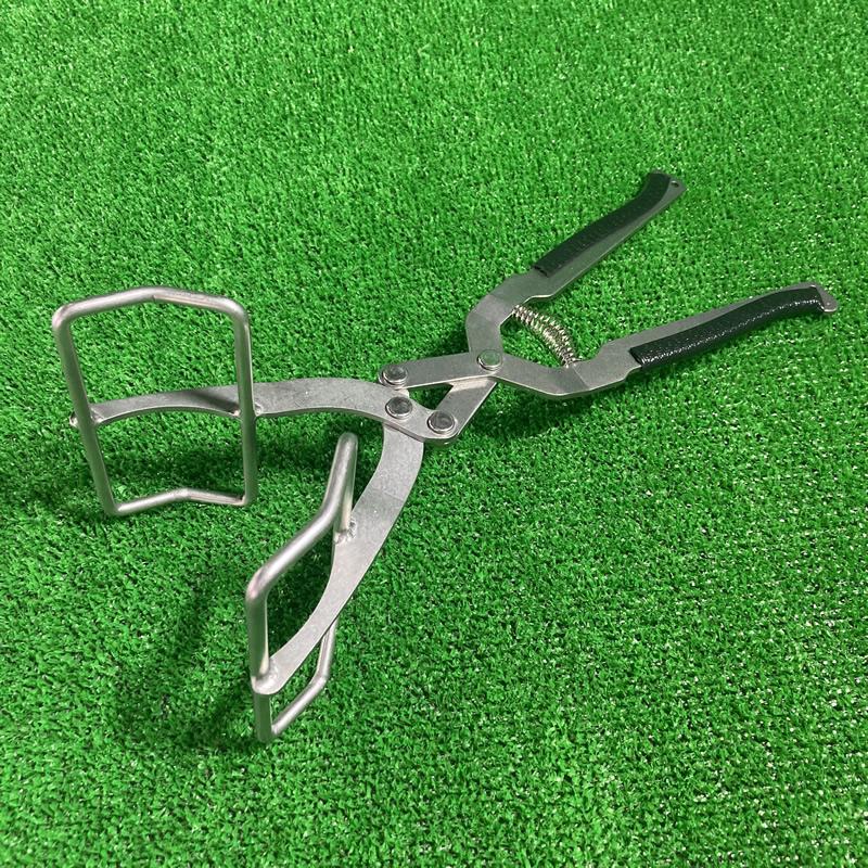 ステンレス 強力 トング 日本製 TM-033 安全 清潔 農業 園芸