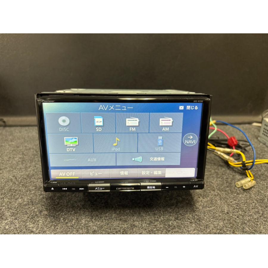 Carrozzeria カロッツェリア AVIC-RZ303 TV DVD SD 地図データ 2019年