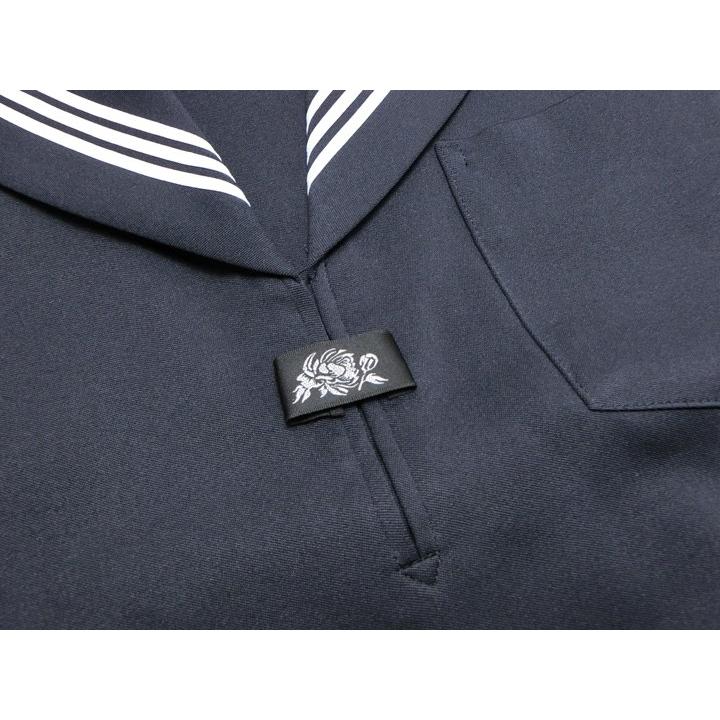 富士ヨット セーラー服 紺×白三本線 6A〜18A ポリ100% : アイラブ制服