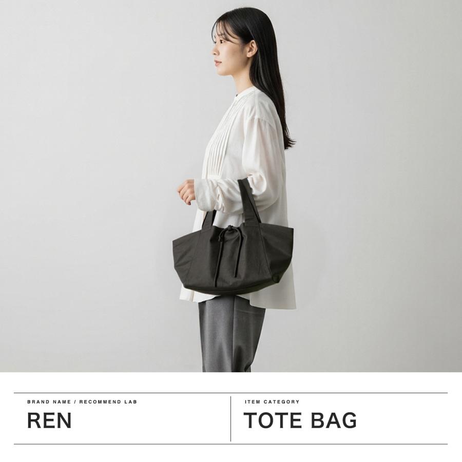 REN（レン） 特典付 トートバッグ レディース 小さめ 軽量 革 レザー