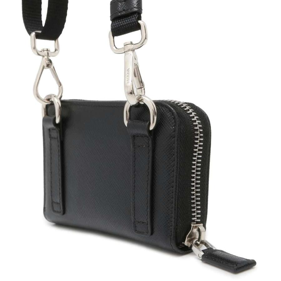 プラダ ショルダーカードケース サフィアーノ レザー 2MR021 PRADA