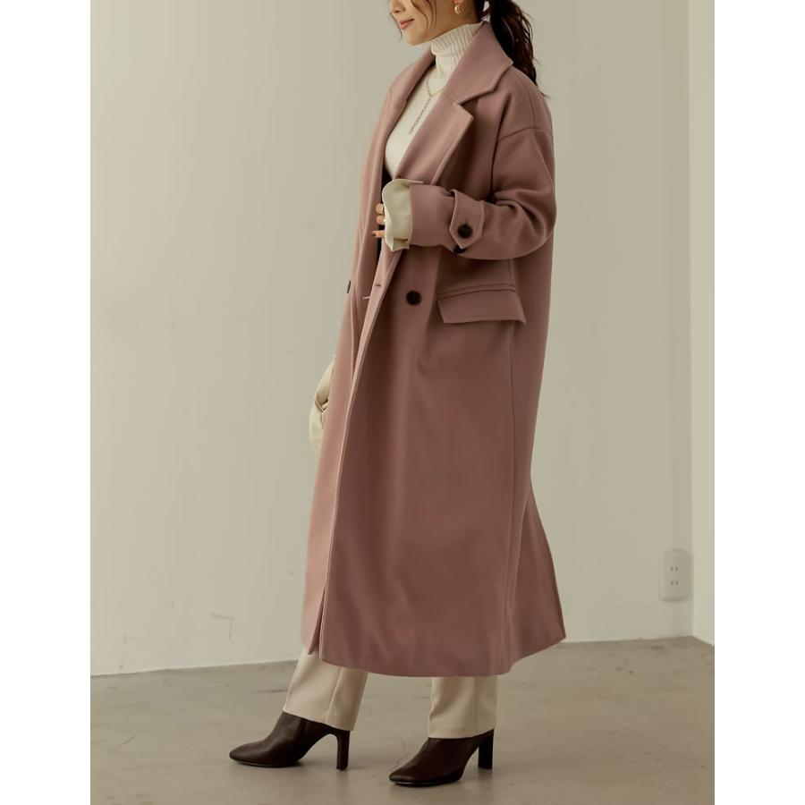 Re:EDIT（リエディ） ダブルコート レディース チェスターコート