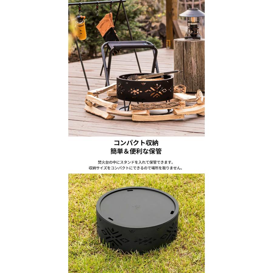 KZM OUTDOOR（カズミ アウトドア） KZM 焚き火台 キャンプ ストーブ