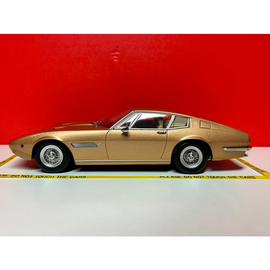 KKスケール KK scale 1/18 Maserati Ghibli Coupe 1969 ゴールド