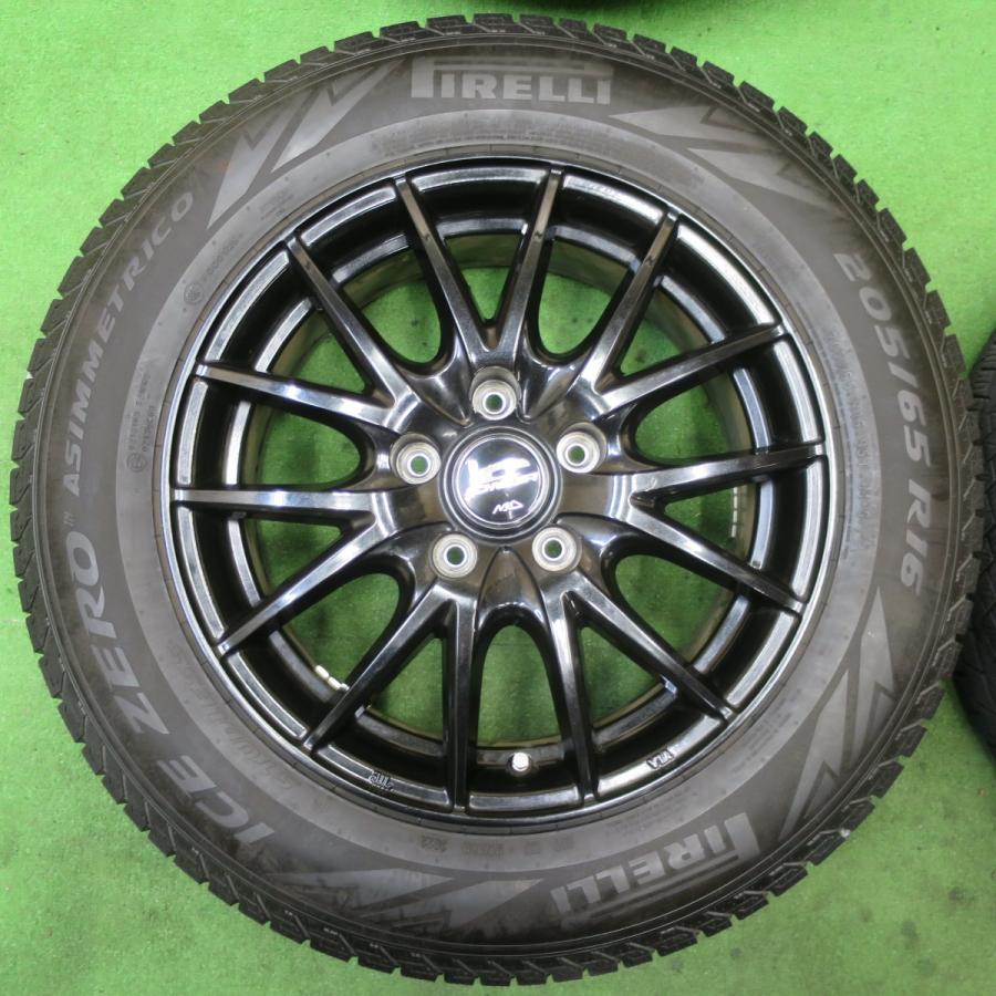 バリ溝！22年！9分☆スタッドレス 205/65R16 ピレリ アイスゼロ