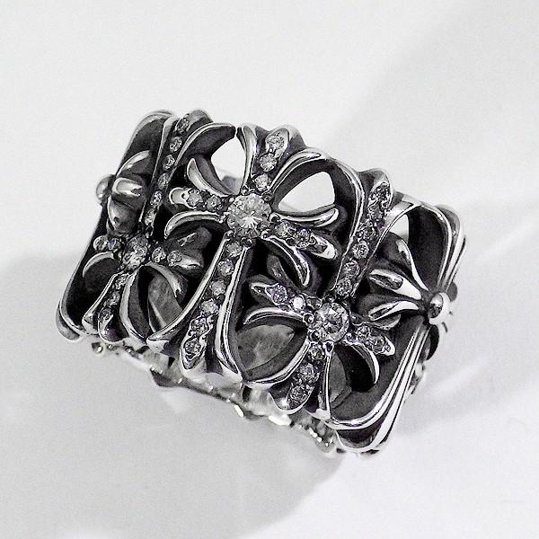 CHROME HEARTS（クロムハーツ） セメタリークロスリング ダイヤモンド