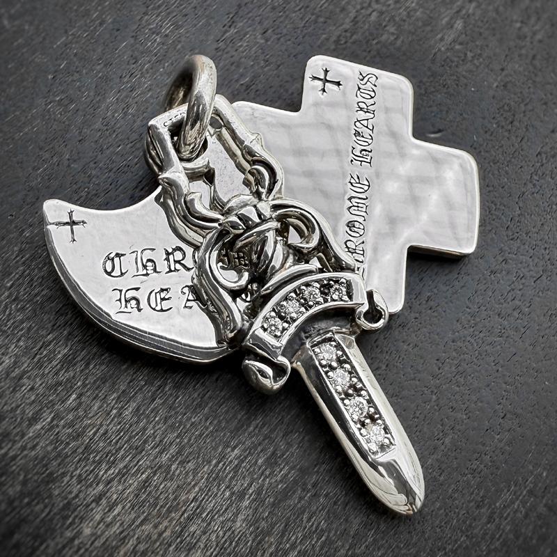 CHROME HEARTS（クロムハーツ） スリートリンケッツ ネックレス