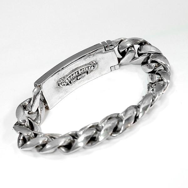 CHROME HEARTS（クロムハーツ） フローラルクロス IDブレスレット